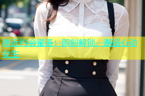 附近约会蜜语：即刻解锁，邂逅心动女生