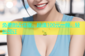 免费附近住宿，超值100元一晚，轻松预订