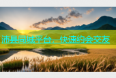 沛县同城平台，快速约会交友