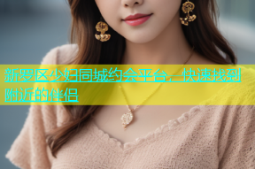 新罗区少妇同城约会平台，快速找到附近的伴侣