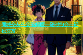 同城交友约会破解版：随时约会，轻松交友