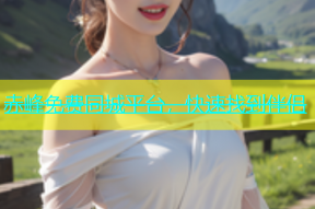 赤峰免费同城平台，快速找到伴侣