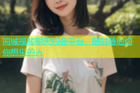 同城视频聊天约会平台，随时随地约你想见的人