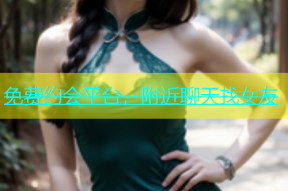 免费约会平台，附近聊天找女友