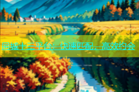 同城十三平台：快速匹配，高效约会