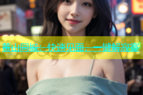 黄山同城：快速见面，一键解寂寞