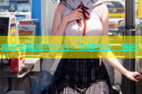 南宁同城炮约平台：快速约会、随时