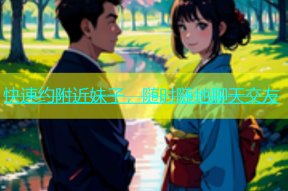 快速约附近妹子，随时随地聊天交友