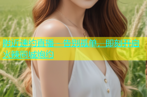 附近速约直播 - 告别孤单，即刻开启火辣同城炮约