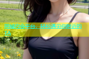同城约会平台，轻松遇见你附近的TA