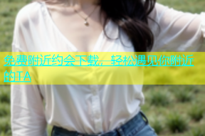 免费附近约会下载，轻松遇见你附近的TA
