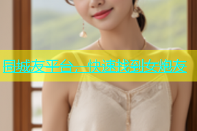 同城友平台，快速找到女炮友