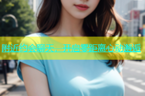 附近约会聊天，开启零距离心动邂逅