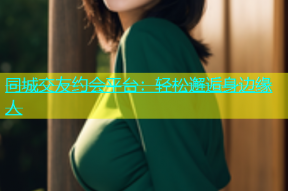 同城交友约会平台：轻松邂逅身边缘人