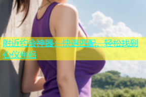 附近约会神器：快速匹配，轻松找到心仪伴侣
