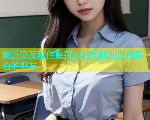 附近交友软件推荐，轻松找到志同道合的朋友  第1张