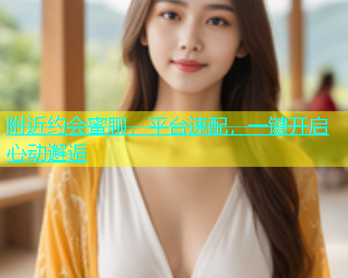 附近约会蜜聊，平台速配，一键开启心动邂逅  第1张