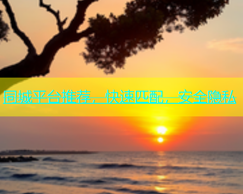 同城平台推荐，快速匹配，安全隐私  第1张