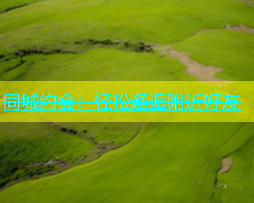 同城约会：轻松邂逅附近好友  第1张