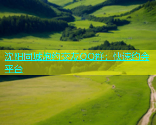 沈阳同城炮约交友QQ群：快速约会平台  第1张